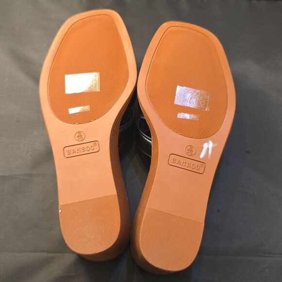 BRAND NEW BAMBOO THIN STUDDED LINER DESIGN WOMENS WEDGE SANDAL - Picture 11 of 15